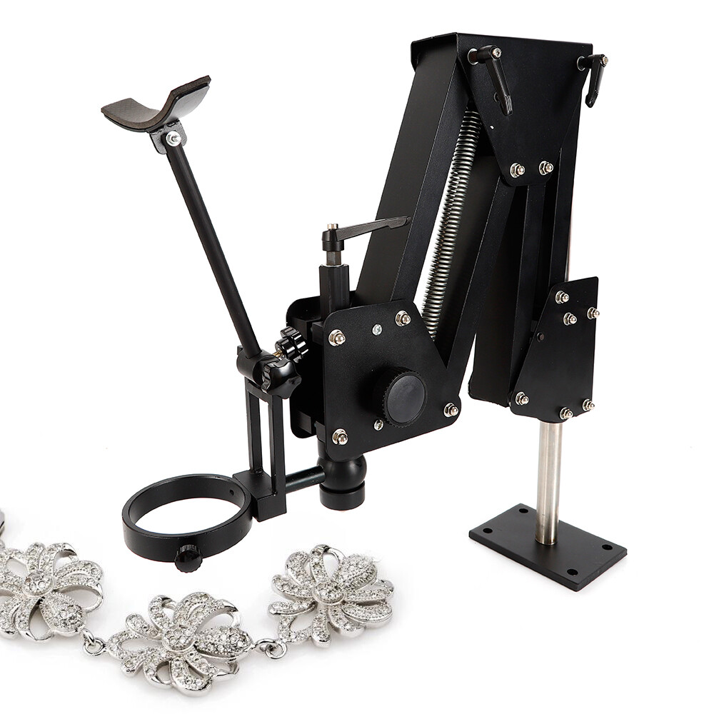 Microscope Stand Multi-directional Jewelry Inlaid Stand for Micro-setting Tool!