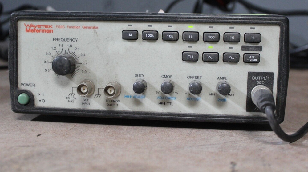Wavetek Meterman FG2C Function Generator