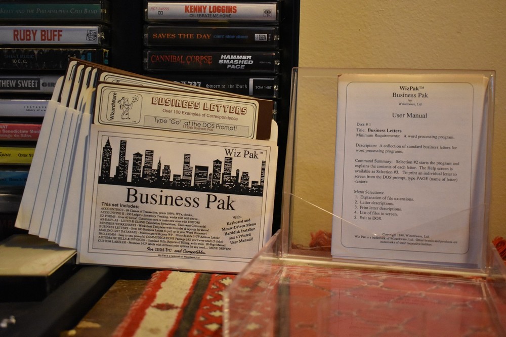 WizardWare Business Pak - 5.25" Floppy Disk Set - DOS