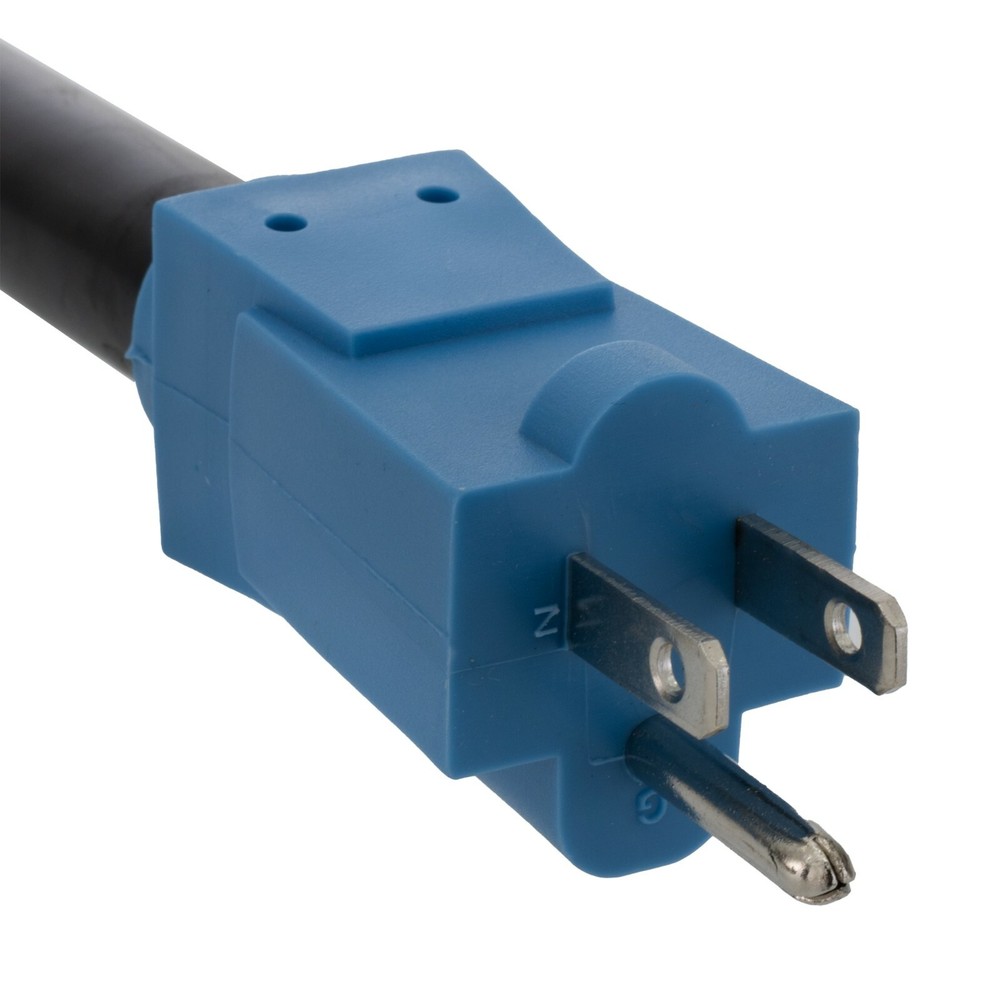 RV Locking Power Adapter 15A Male to 30A Female 12" Dogbone Shore Power