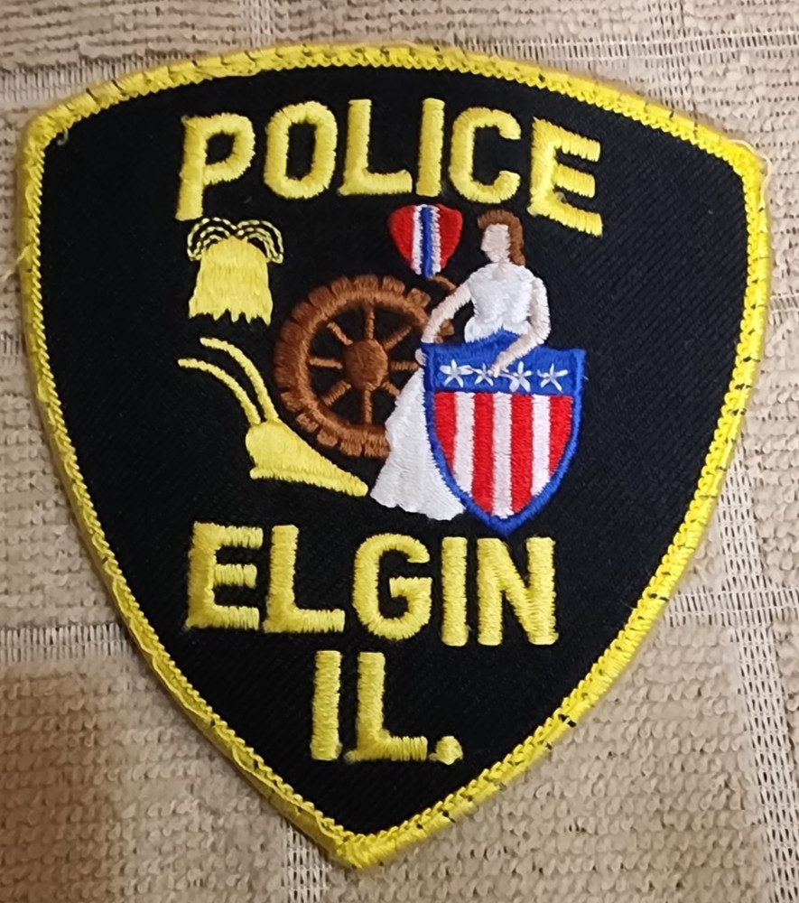 IL Elgin Illinois Police Patch