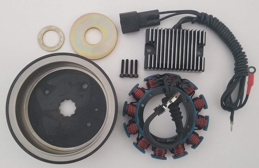32amp  Charging System for Harley Davison 2000 Softail w/sealed rotor