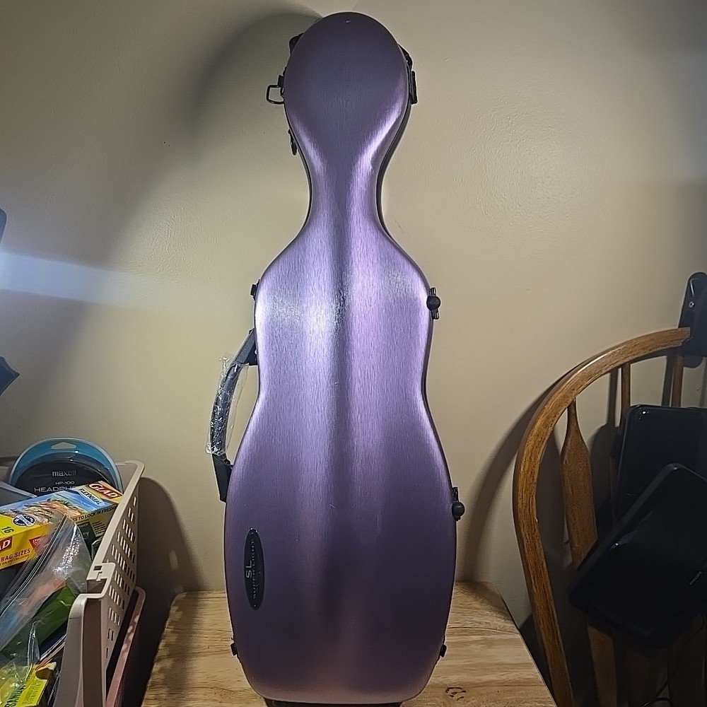 VIOLIN CASE-Cello Shaped Full Size Durable Super Light