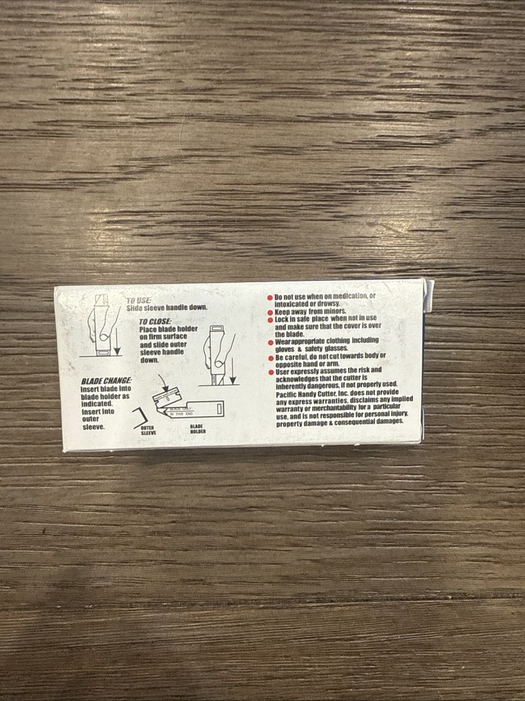 Pacific Handy Cutter 12 Count Box