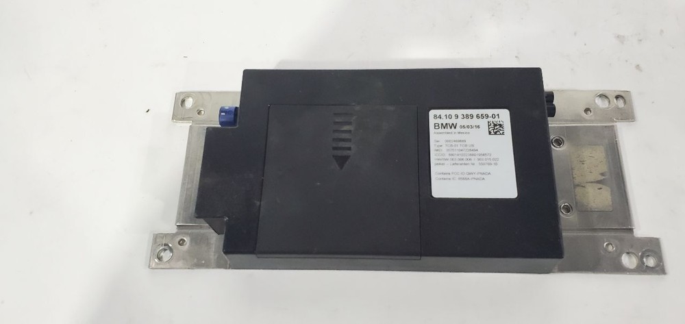 Used Telematics Interface Module fits: 2016 Bmw I3 Communication telematics cont