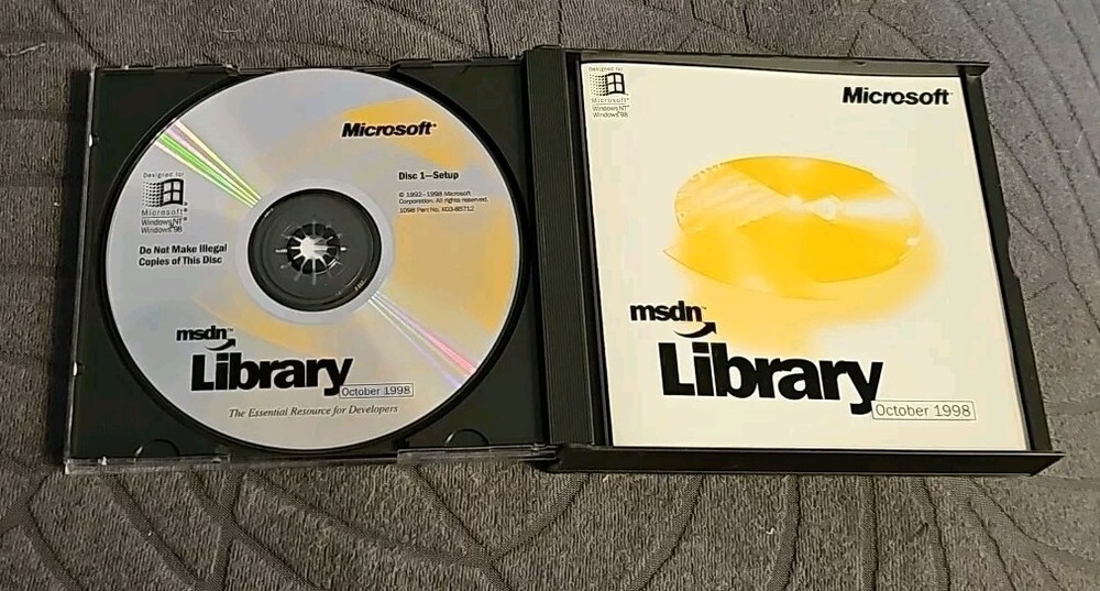 Microsoft MSDN library October 1998