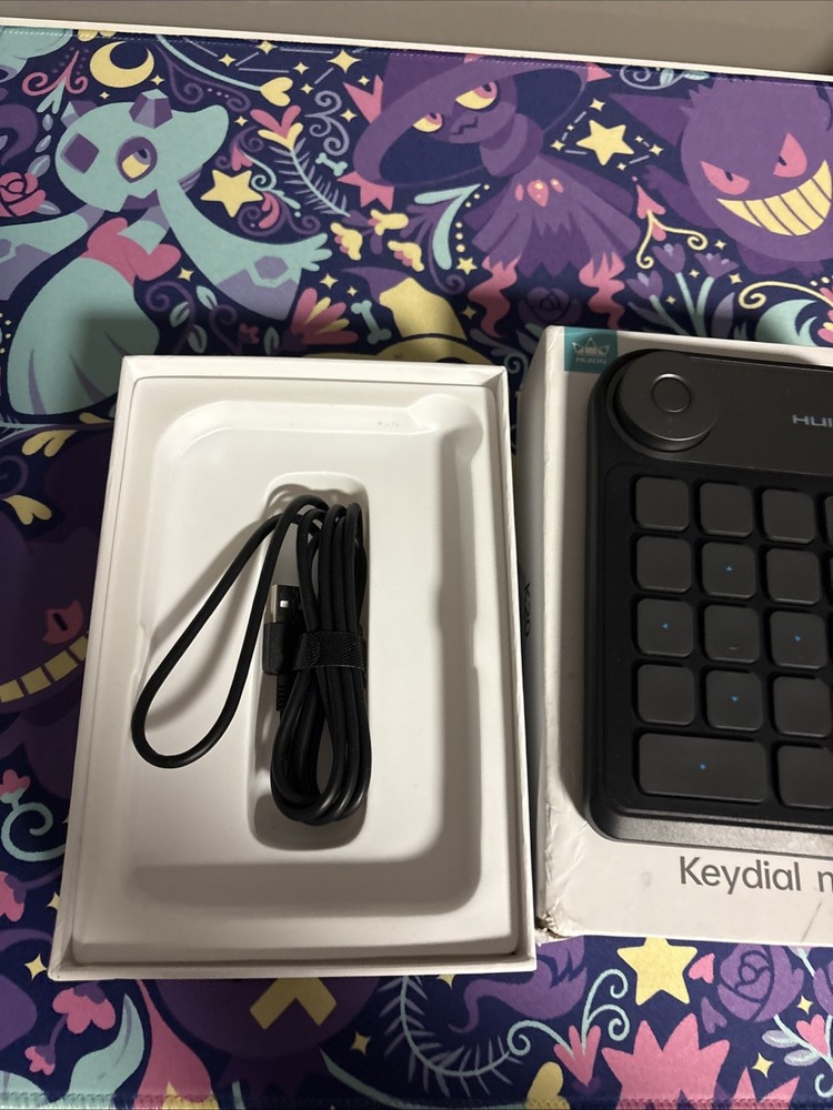 HUION Keydial Mini Bluetooth Programmable Keypad with Dial