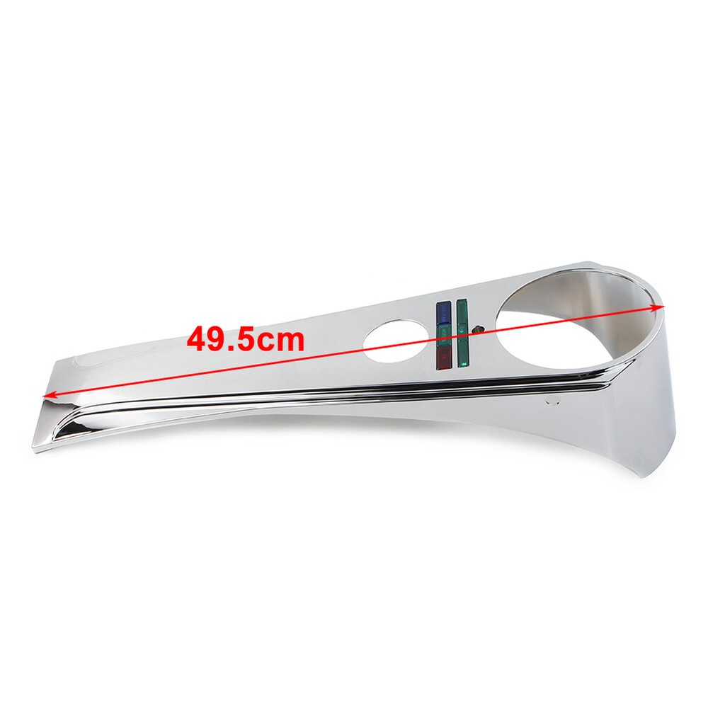 Long Rider Style Dash Panel For Harley Softail Custom FXSTC FXDG FXDWG FX US
