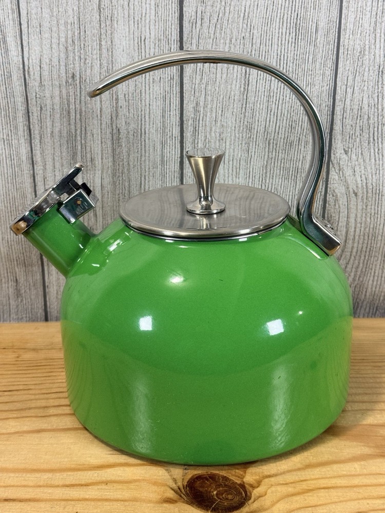Kate Spade Lenox New York Make It Pop Metal Kettle, Green