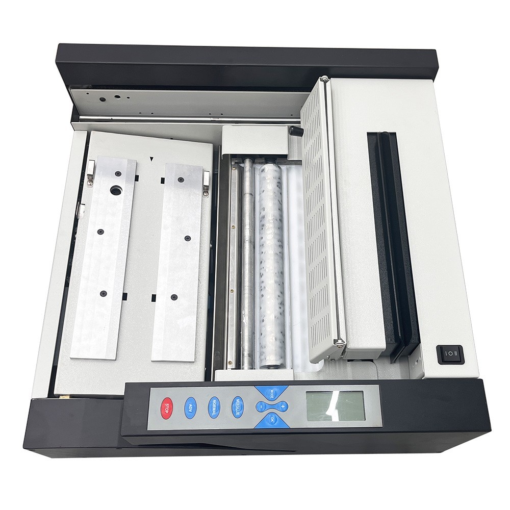 110V Book Binding Glue Binder Upgrade Perfect Binding Machine with LCD Screen US