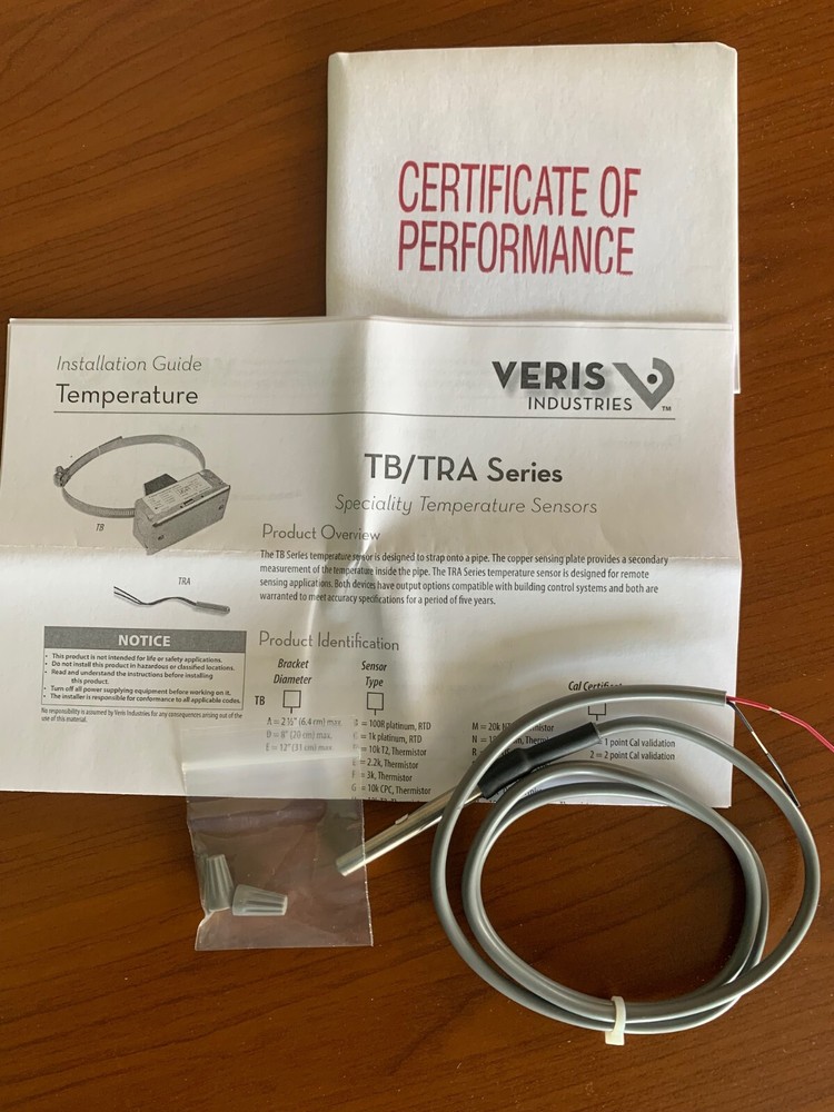 Veris TRAD1 Thermistor Probe