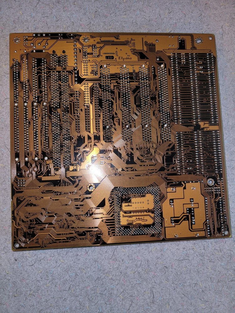 PCchips MB-M537 V3.1 Socket7 Motherboard VXpro Elpina UNTESTED