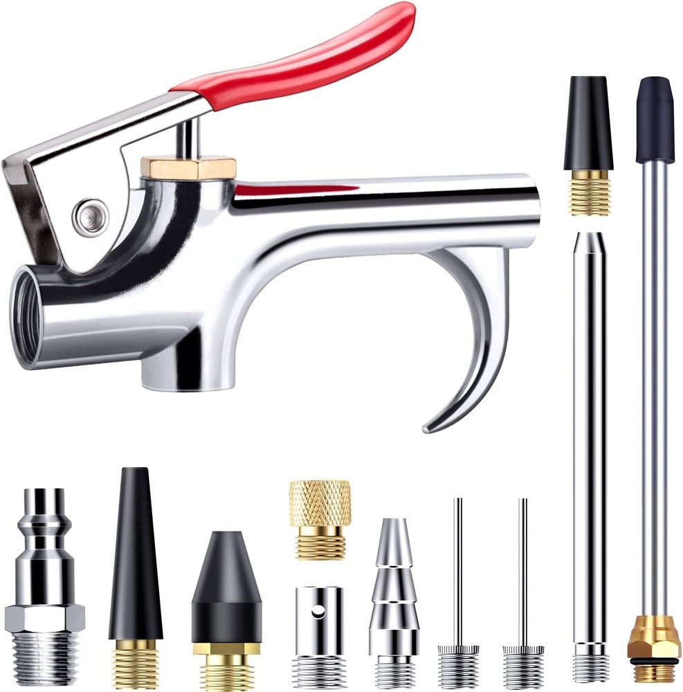 Pneumatic Blow Gun Nozzle Kit 13pc