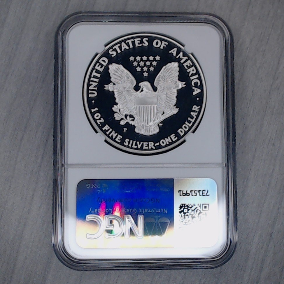 1993 P ~ $1 Silver Eagle ~ NGCX 9.9UC