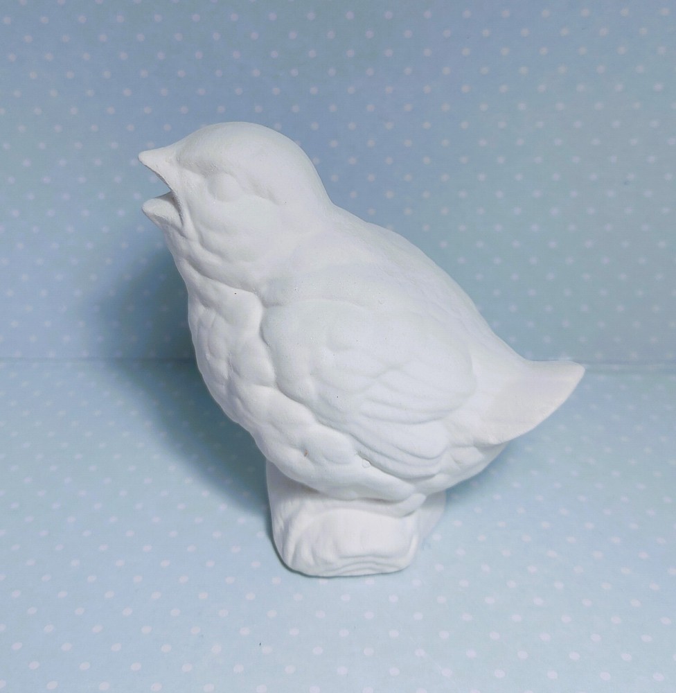 Chickadee Bird ~ Ceramic Bisque Ready to Paint