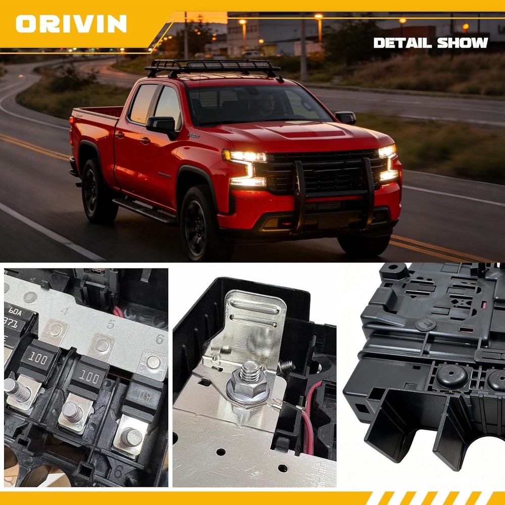 Battery Distribution Engine Compartment Fuse Block - Fit for Chevy Silverado