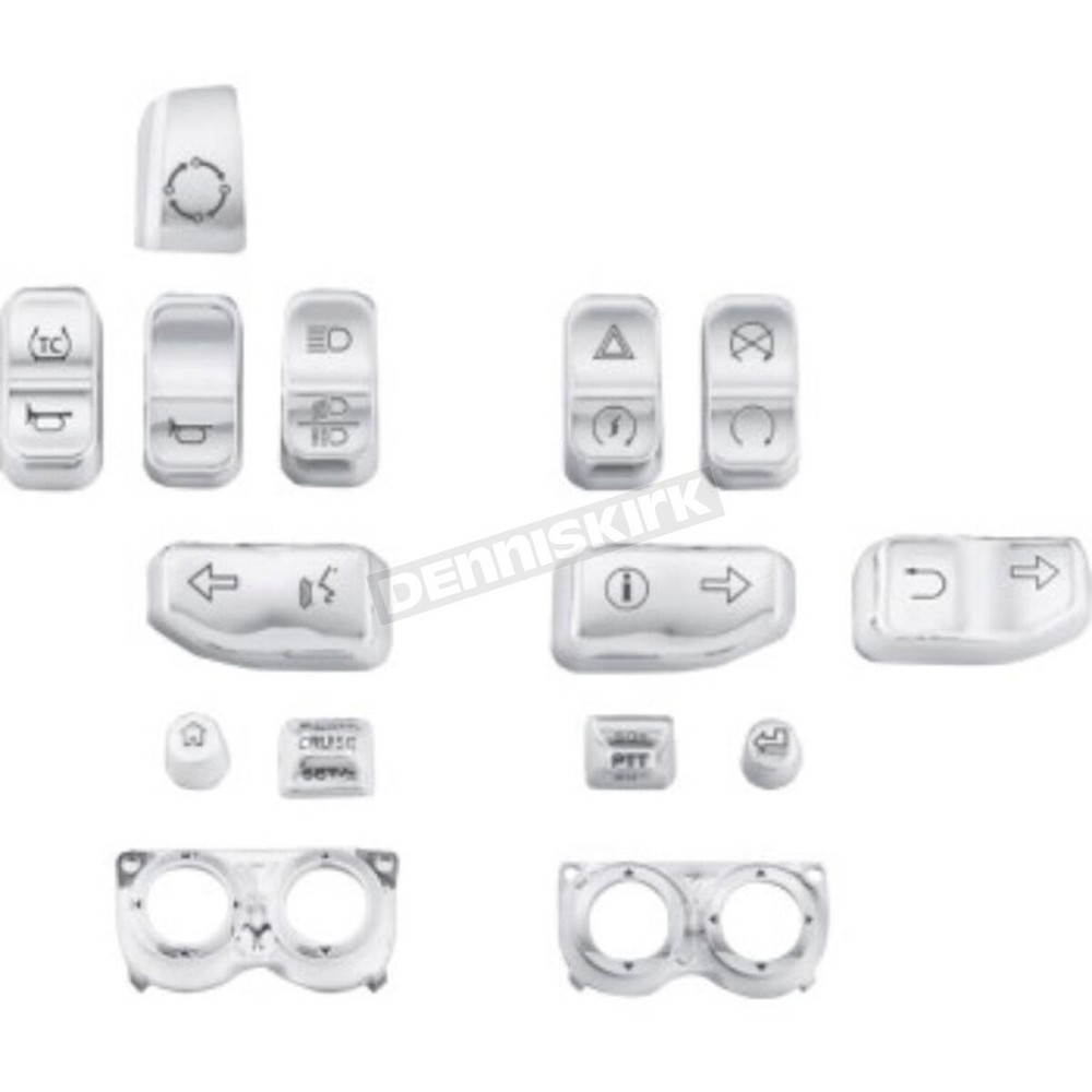 Drag Specialties Switch Cap Kit H18-0358CO-C