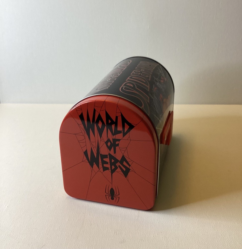 Marvel “World Of Web” Spider-Man Tin Mailbox