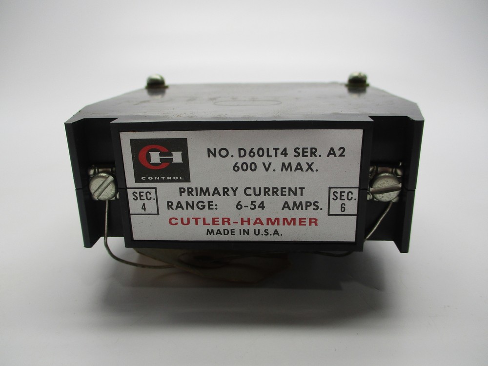 CUTLER HAMMER D60LT4 TRANSFORMER NSMP
