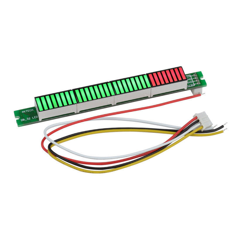 32-bit Level Indicator Panel VU Meter Mono Channel LED Assembled Board