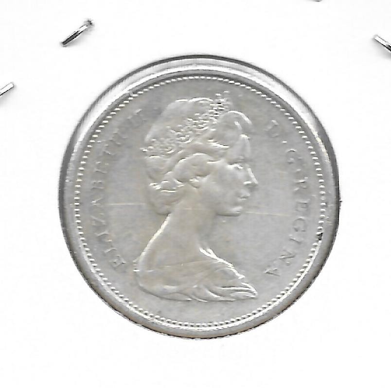 1966 CANADIAN 25 CENT QUARTER NICE (SILVER)