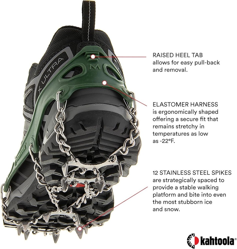 Packable & Durable MICROspikes for Ice-Trekking – Ideal for Winter Adventures