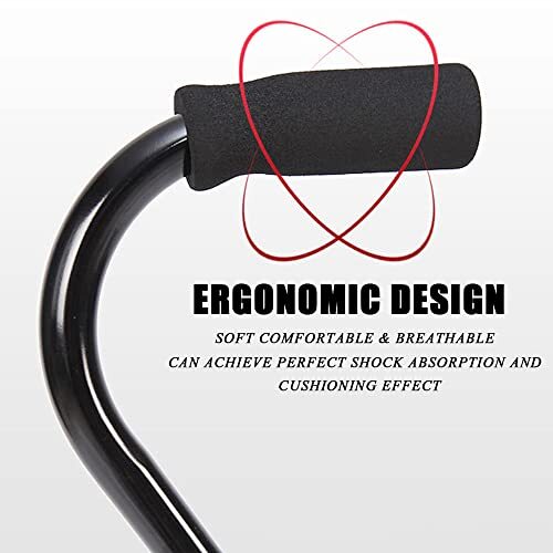 Quad Walking Cane Grip Replacement for Elderly & Disabled Patient Foam Handle