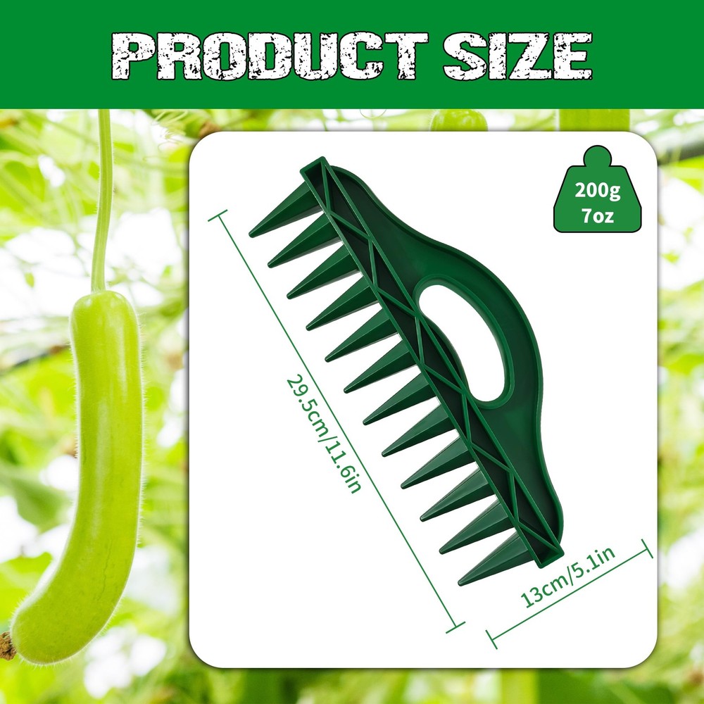 The Row Seeder – Handheld Garden Tool for Precise Seed & Seedling Green