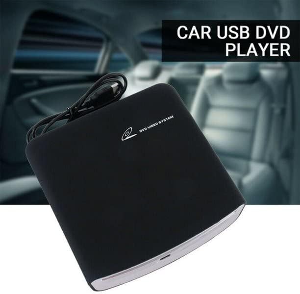 Car External Universal CD Player USB External Car Slot-Load CD Player Compati...