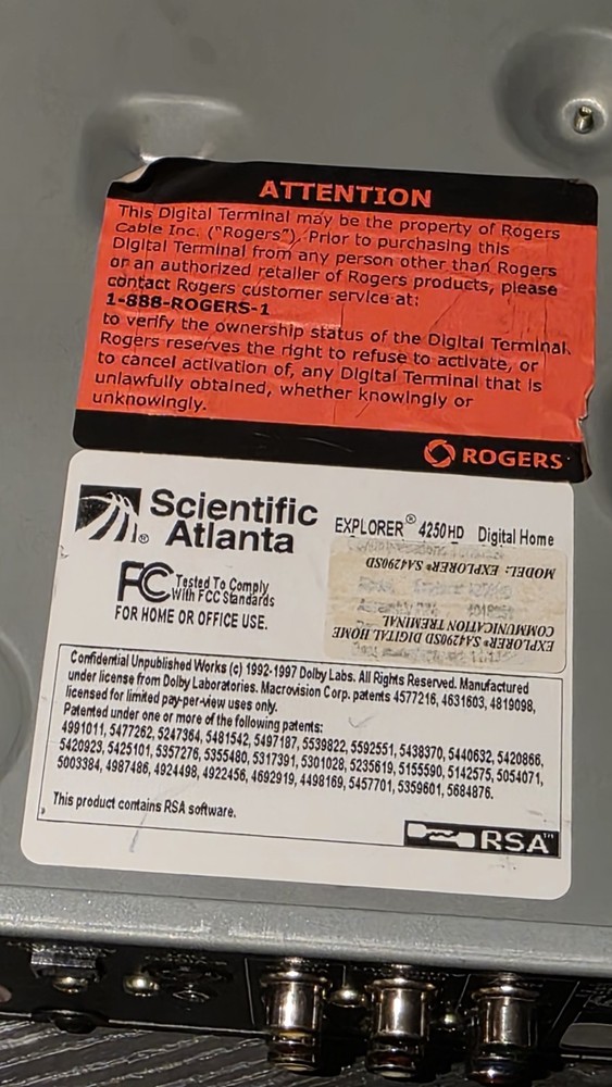 Explorer 4250hd (Scientific Atlanta)