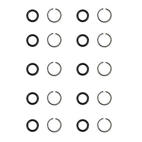 1/2" Impact Wrench Socket Retainer Retaining Ring with O-Ring Mac IR - 10 Sets.