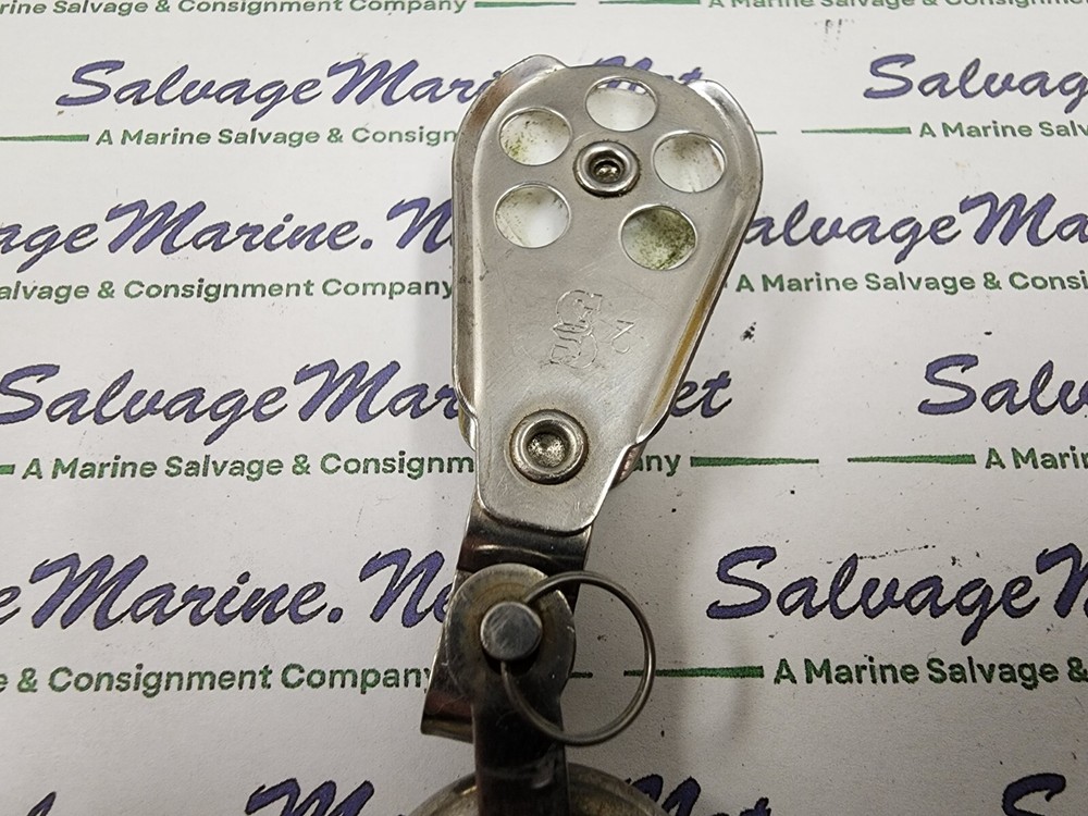 Schaefer 1-1/16(27mm) Single Block with Front Side Shackle