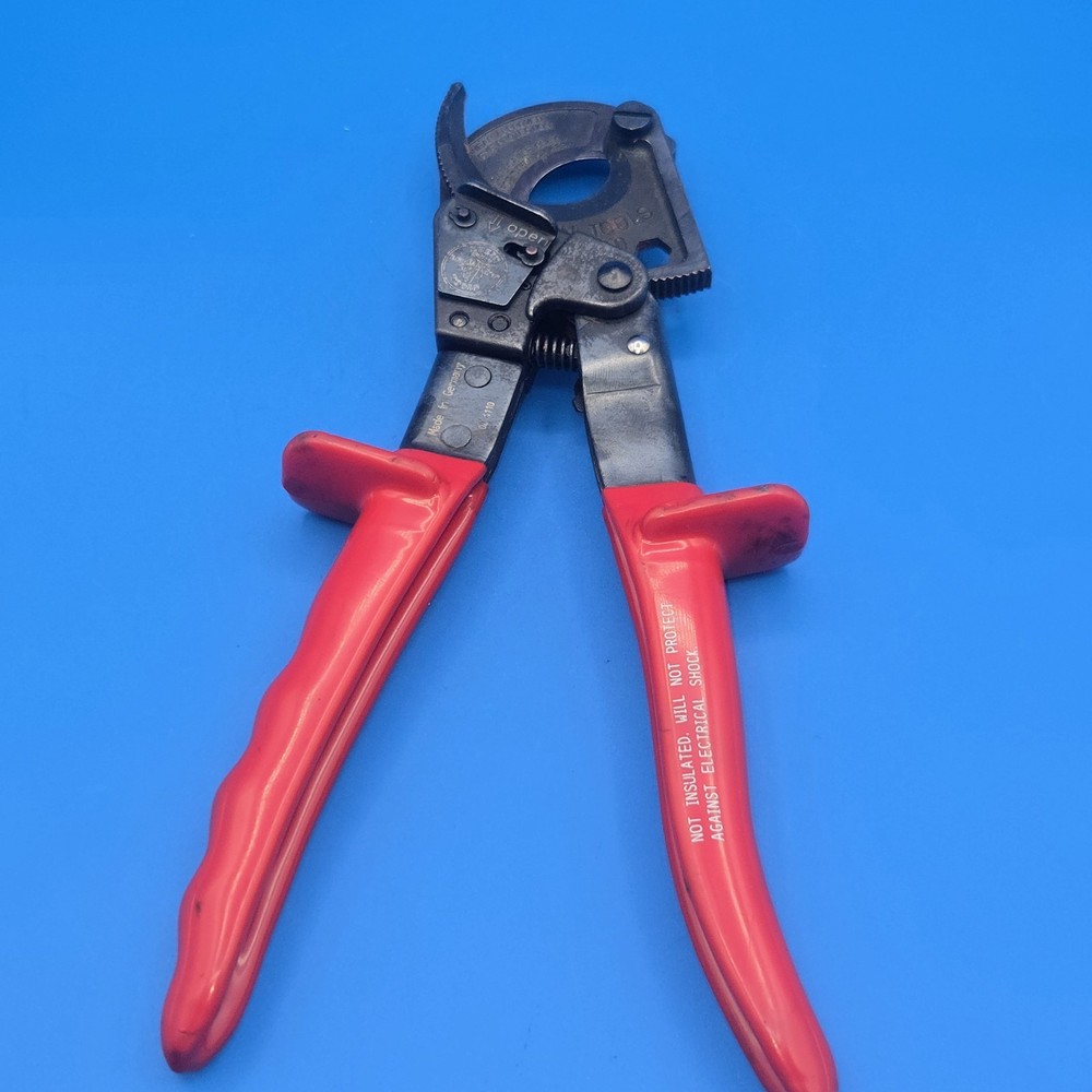 Klein Tools 63060 Ratcheting Cable Cutter Made in Germany
