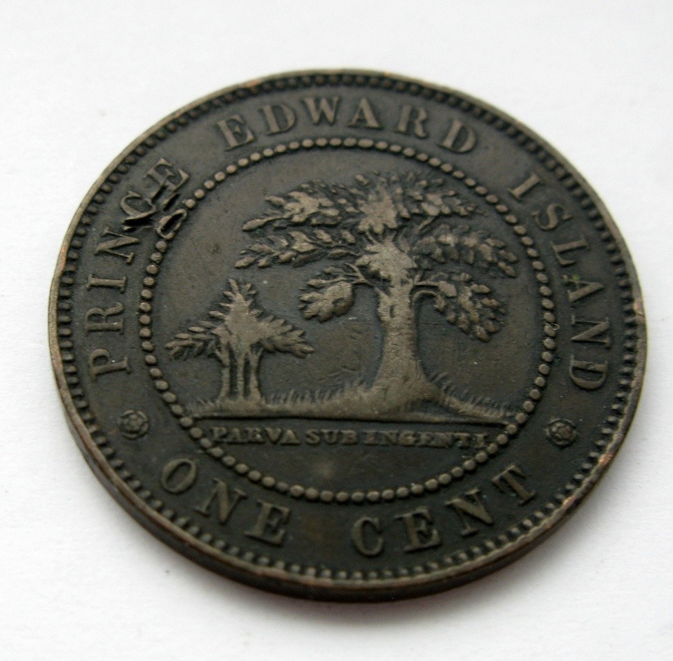 1871 Prince Edward Island One Cent