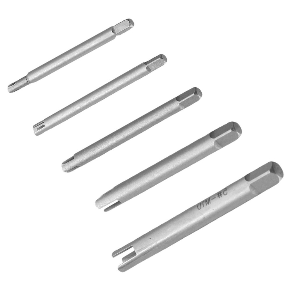 5pcs-M10 Broken Tap Extractor Guide Easy Wire Screw Remover Tools Drill Bits