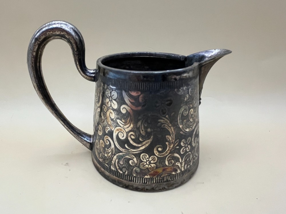 Vintage silver plated Cream Jug.