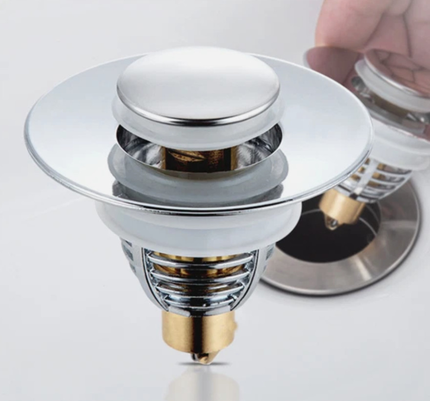 USA Universal Drain Magic Sink Stopper - Instantly Replace Broken Stoppers