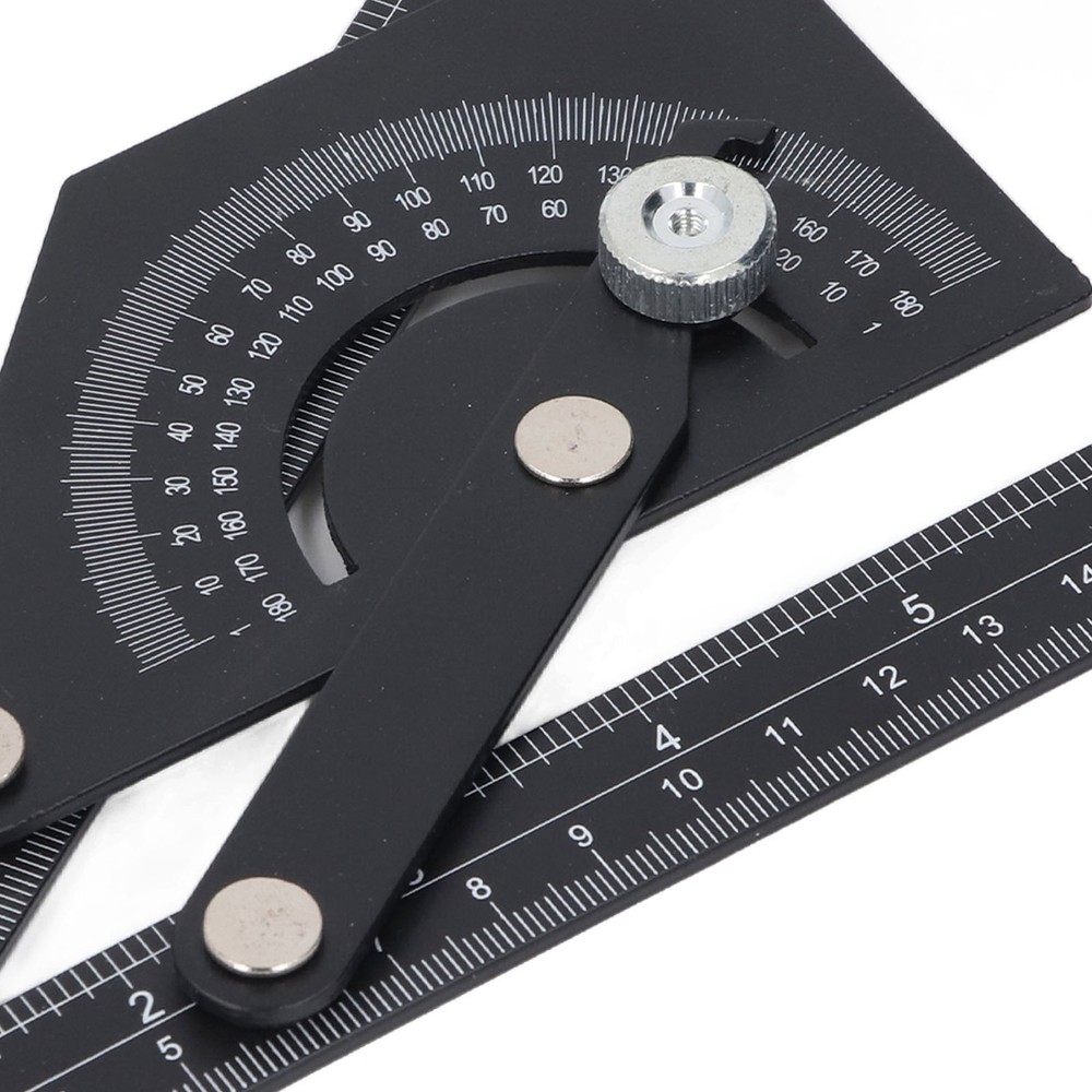 Universal Bevel Protractor Aluminum Angle Finder For Woodworking
