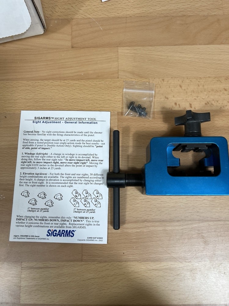 SIGARMS Sight Adjustment Tool USP097