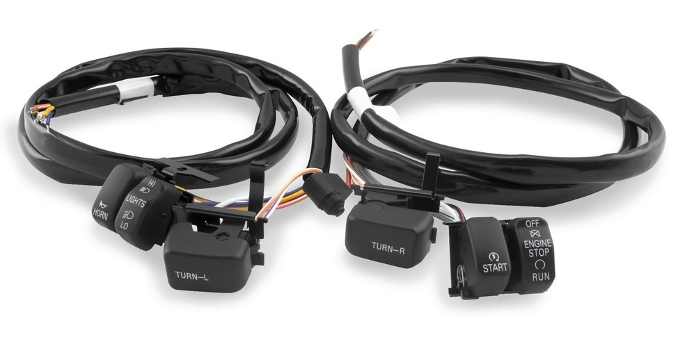 Biker's Choice Handlebar Switch Kit Black 370300