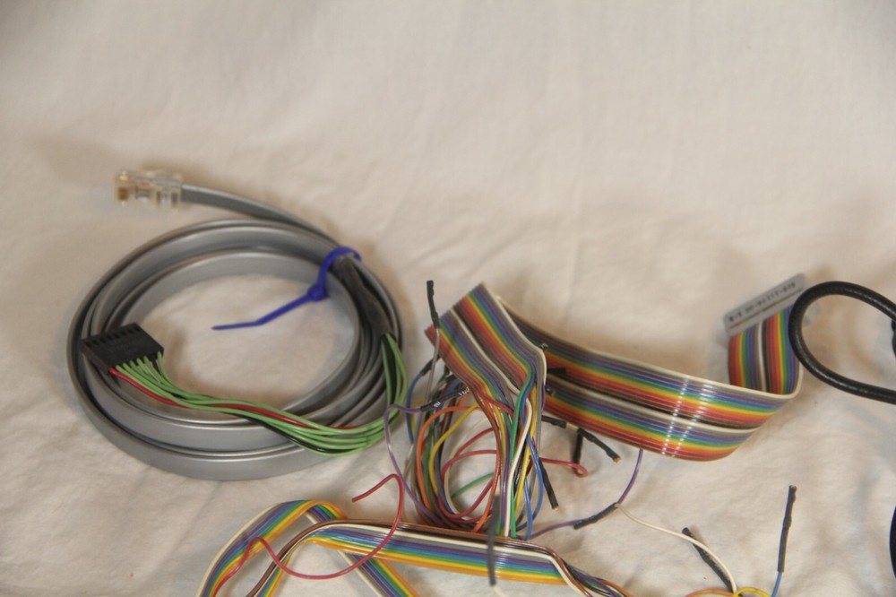 Lot of Misc Test Cables, DIN Cables & Analyzer Leads as Pictured - See!