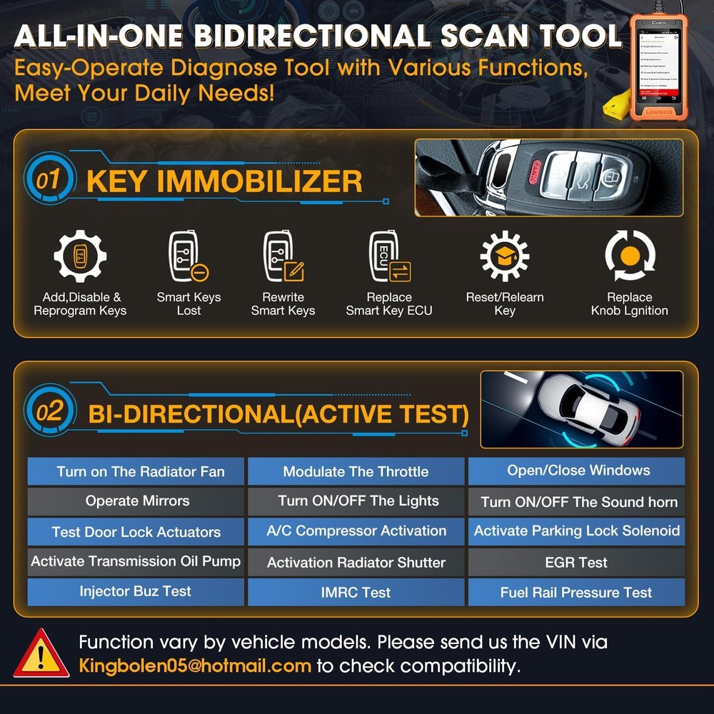 LAUNCH Creader Elite for BMW Car All System Diagnostic Scanner OBD2 Code Reader