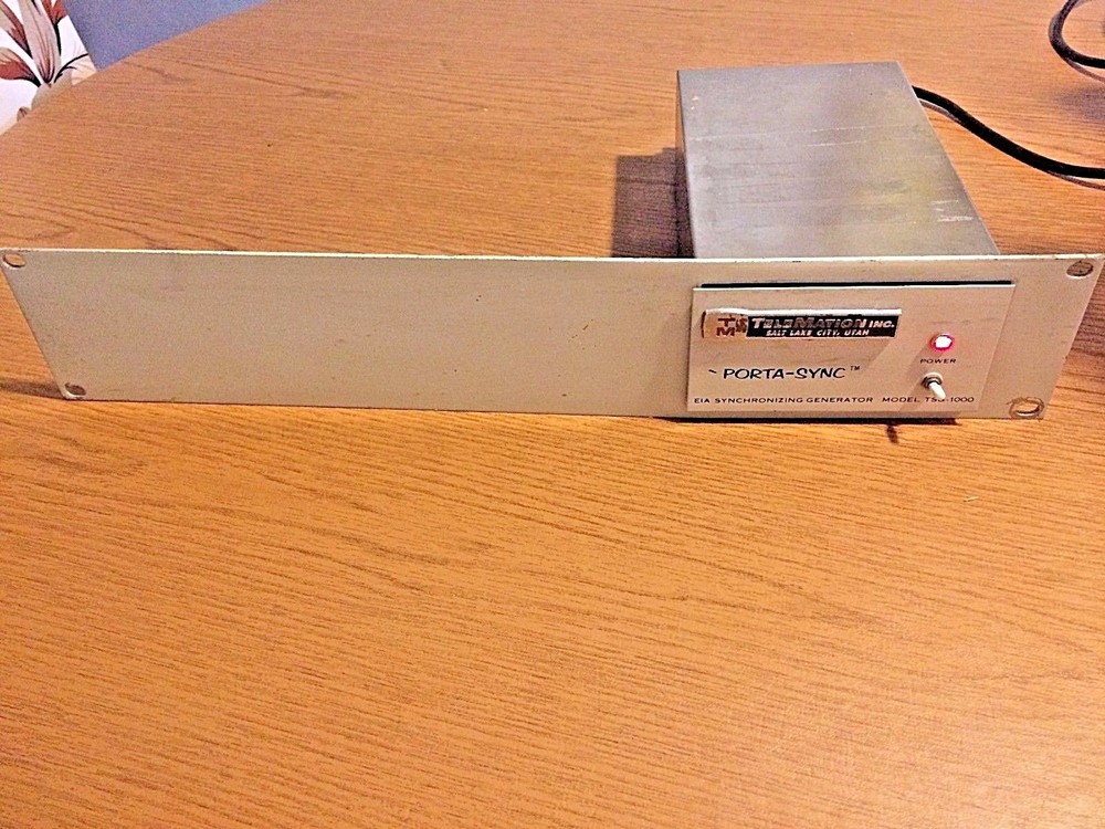 Telemation Porta-Sync EIA Synchronizing Generator TSG-1000