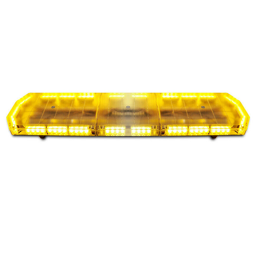 48" 88 LED Strobe Light Bar Emergency Beacon Warn Tow Truck Response Work Lamp