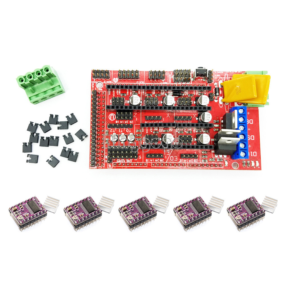 5pcs DRV8825 StepStick Driver Module RAMPS 1.4 Controller Board For 3D Printer