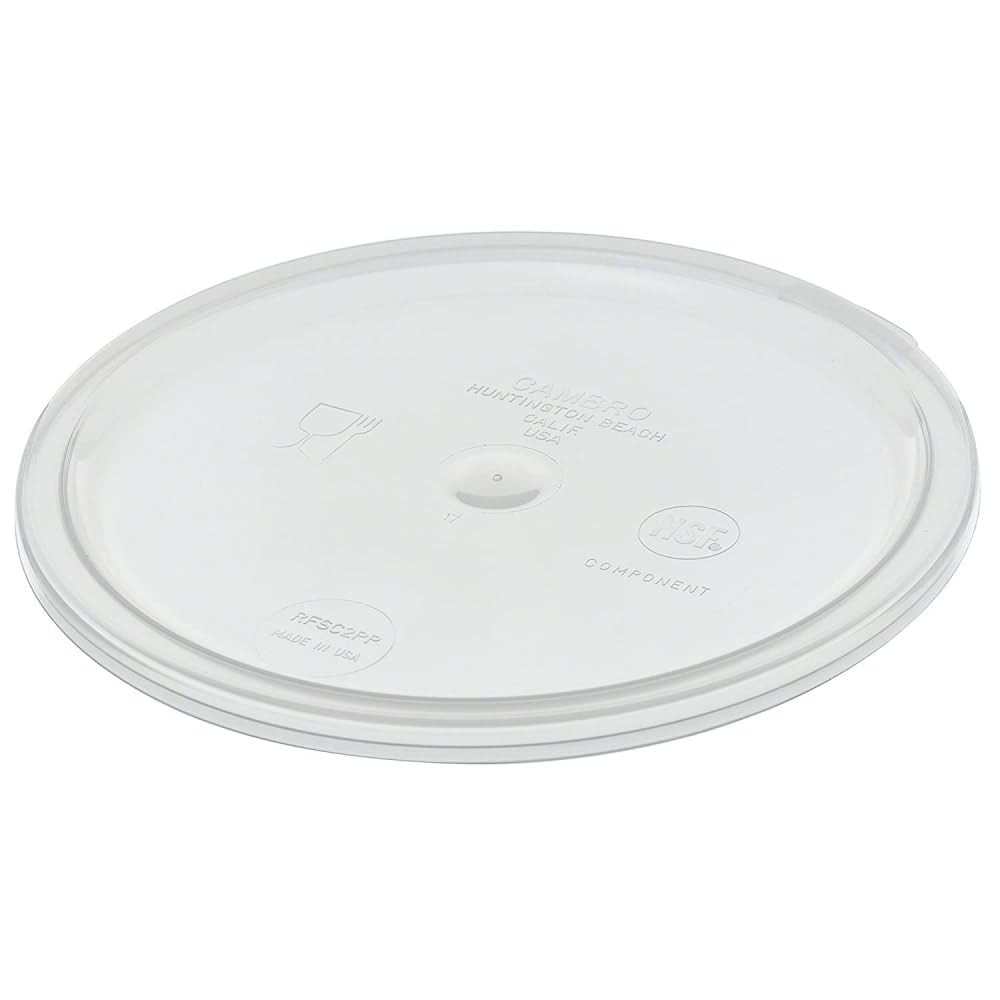 RFSC2PP190 Cover for 2 & 4 qt Round Plastic Containers