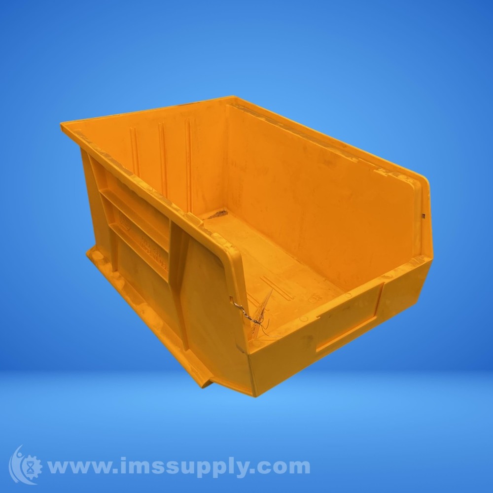 Quantum Storage Systems QUS 255 Color Yellow Quantum Stack Bin USIP