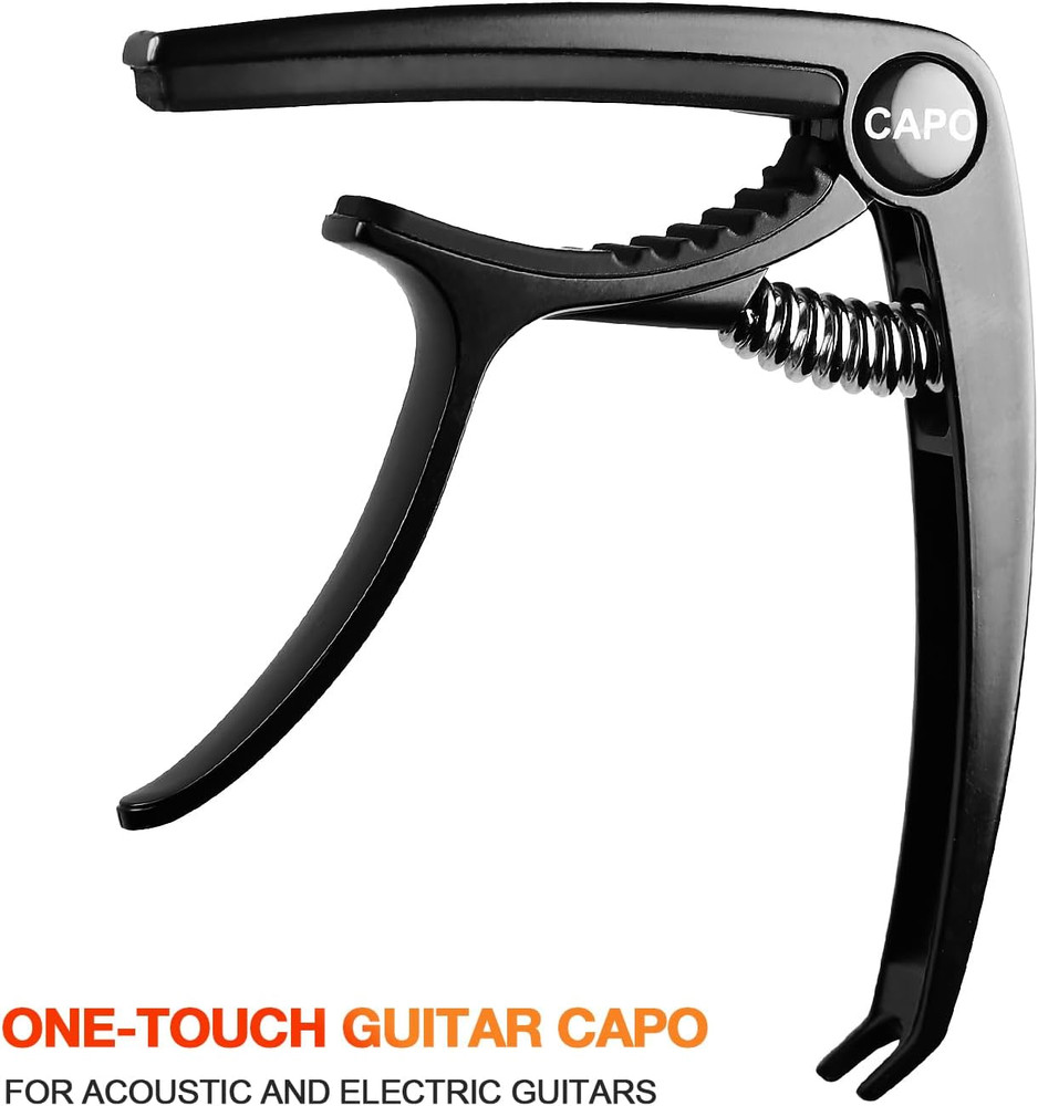 Guitar Capo for Acoustic & Electric - 6 String Guitar Capos
