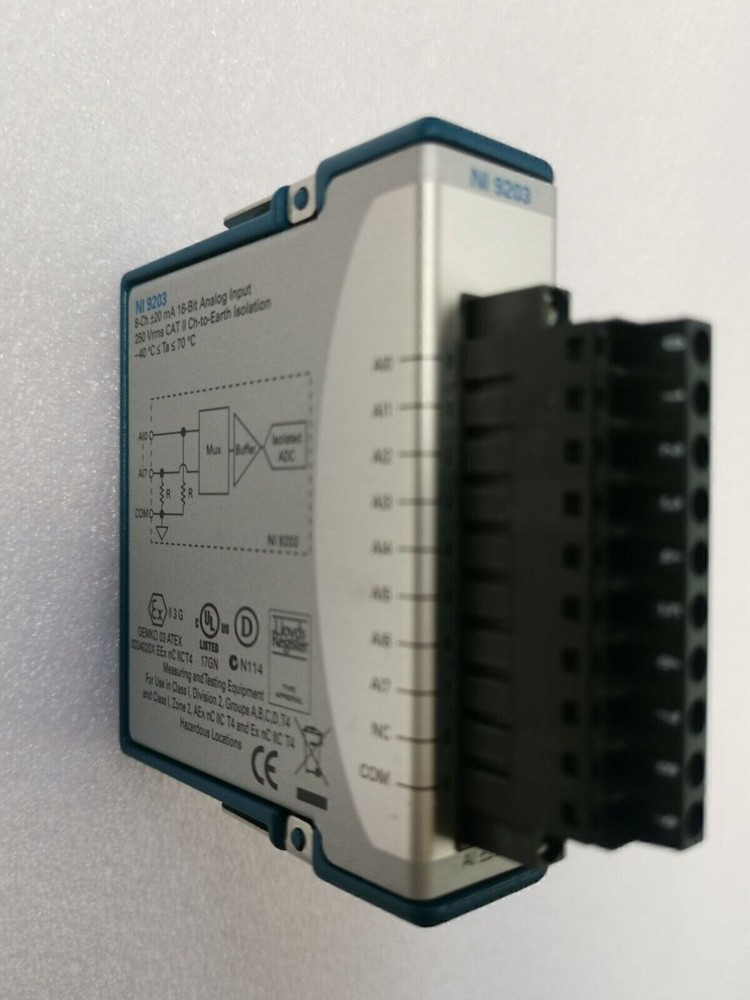 NI 9203 National Instruments NI-9203 cDAQ Analog Current Input Module