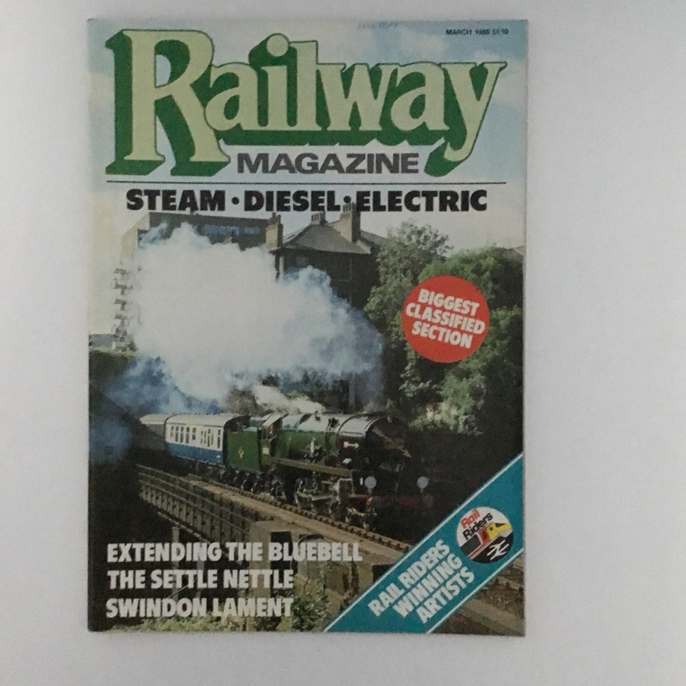 Railway Magazine March 1986 - Vol. 132, No. 1019